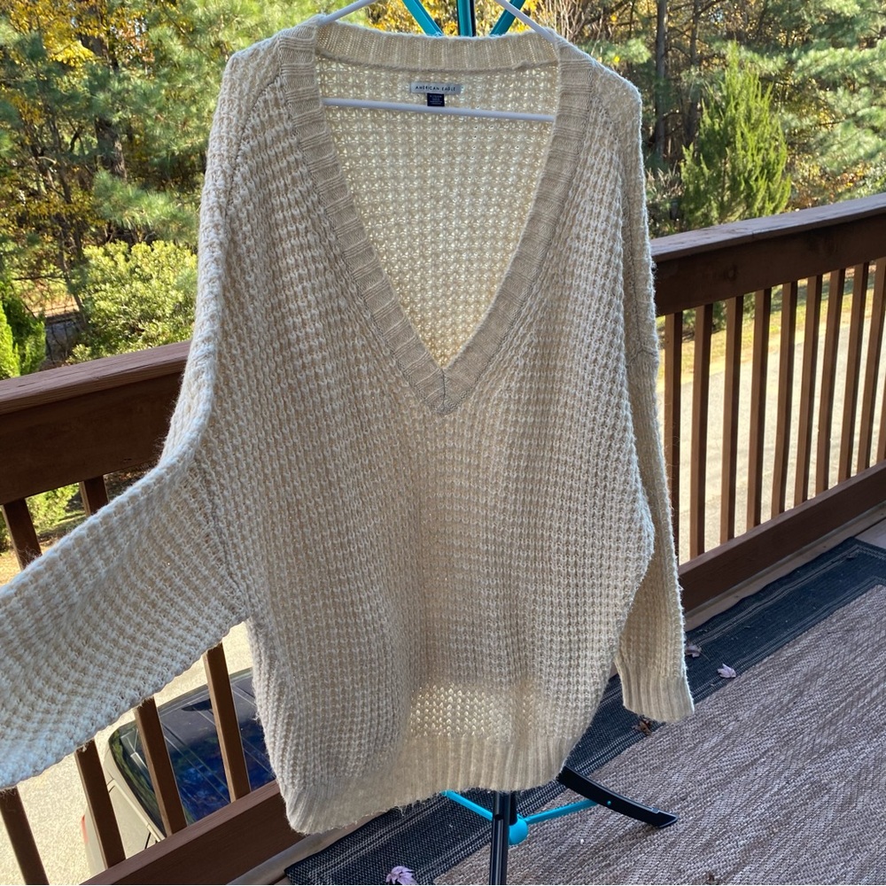 Americans Eagle oversized chunky knit sweater size XL